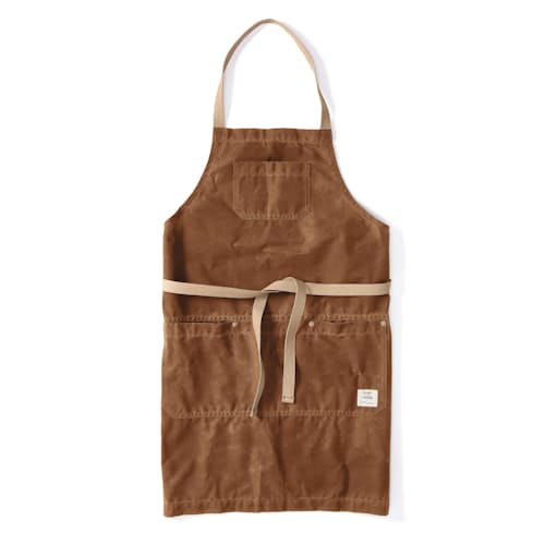 laydown image of Brad Leone Waxed Apron