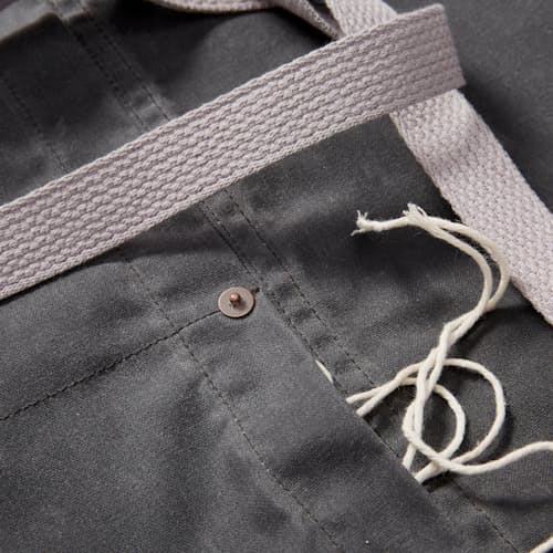 laydown image of Brad Leone Waxed Apron