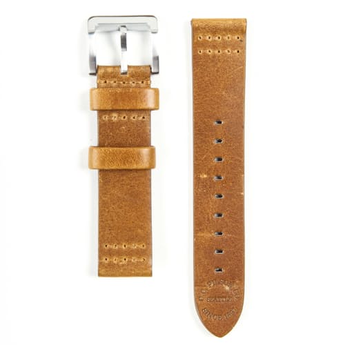 laydown image of Leather Watch Strap
