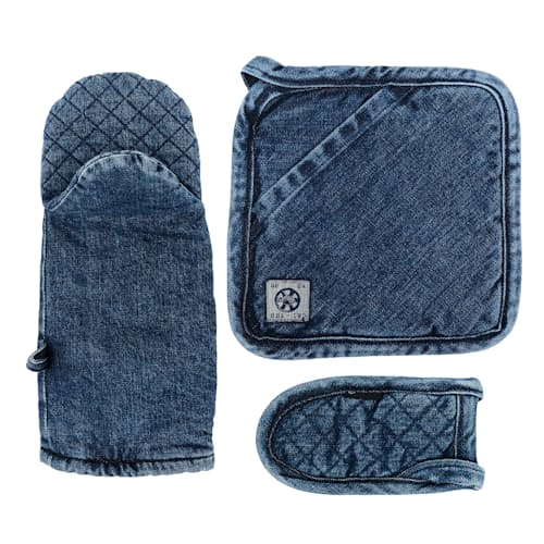 laydown image of Kitchen Pot Holder Set