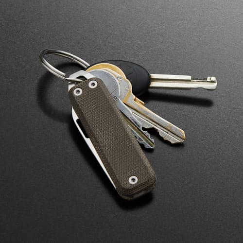 laydown image of The Elko Pocket Knife