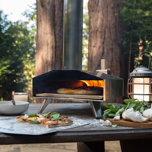 laydown image of Ooni Wood Fired Bundle