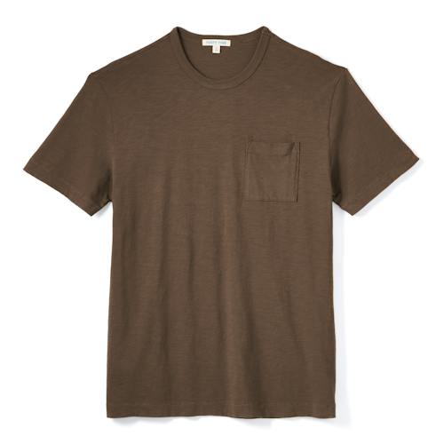 laydown image of Slub Pocket T-Shirt