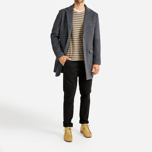 laydown image of Grant Topcoat