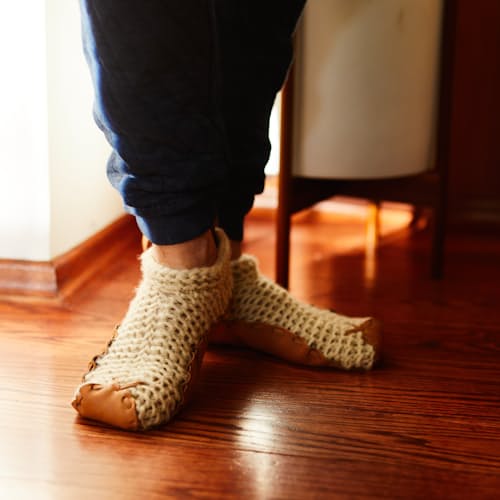 laydown image of House Shoes