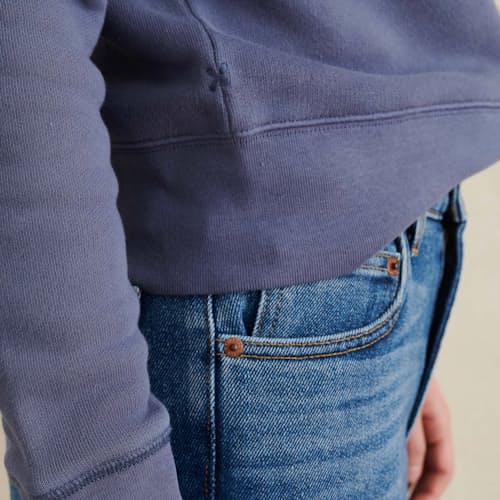 laydown image of Women's Crewneck Sweatshirt